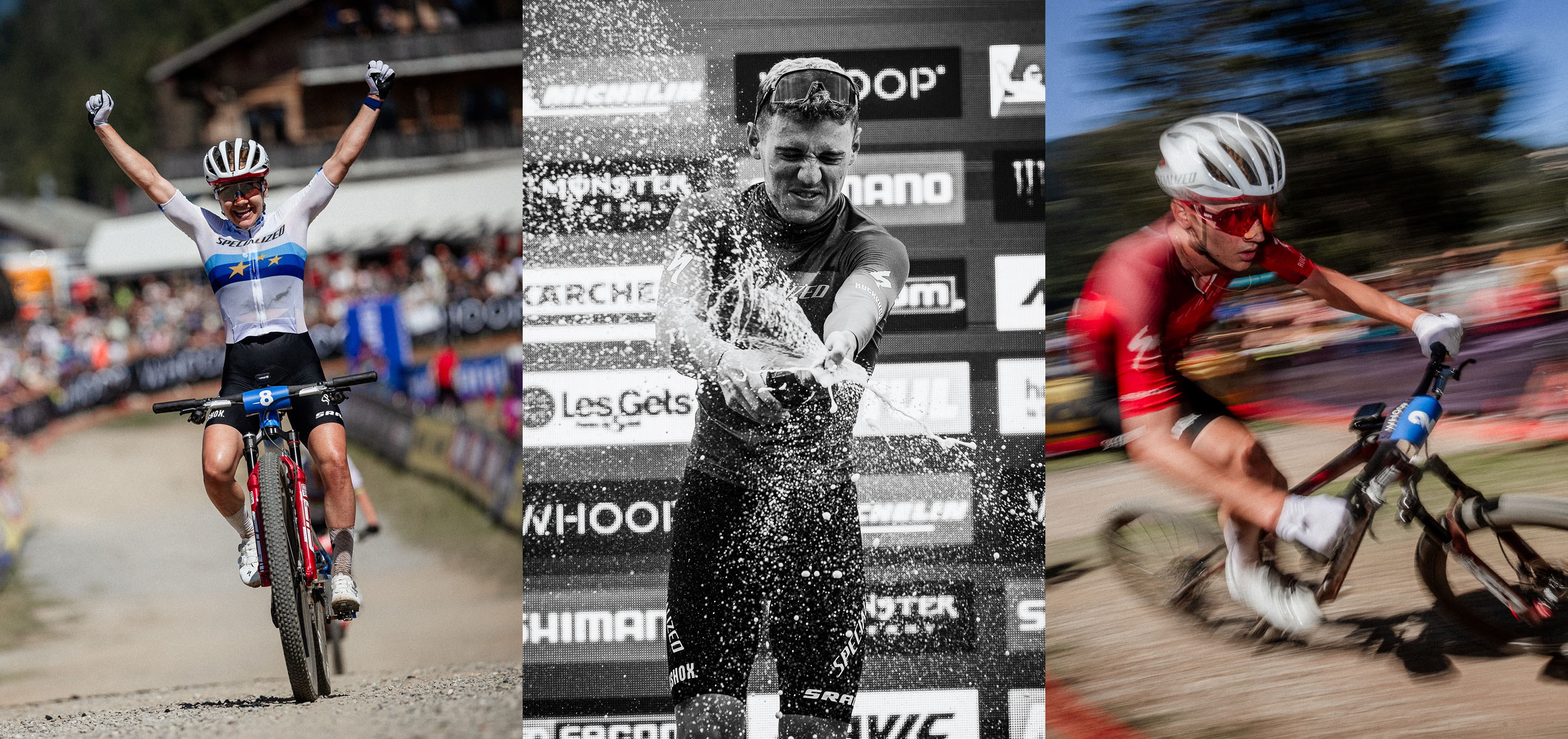 Vali Höll standing on podium in Andorra