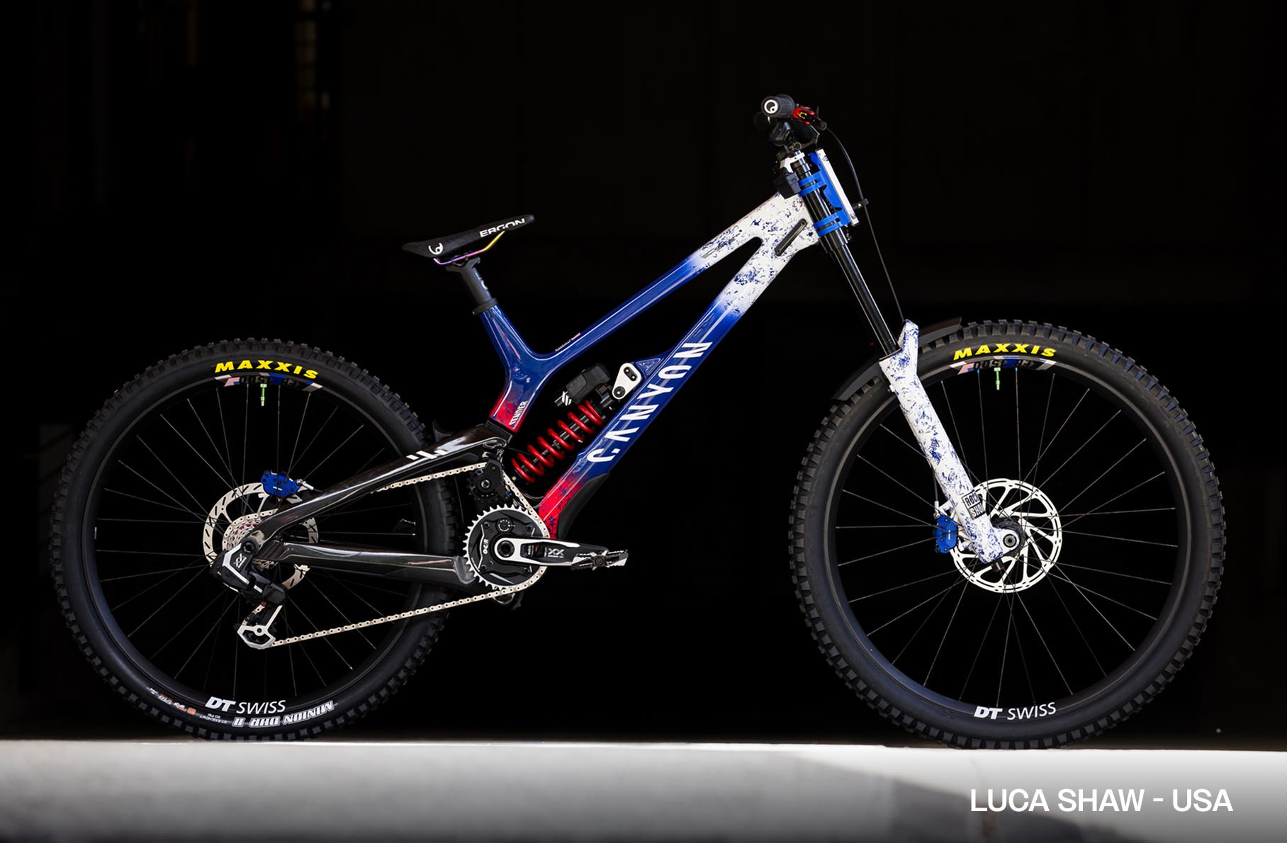 Luca Shaw World Championship Bike
