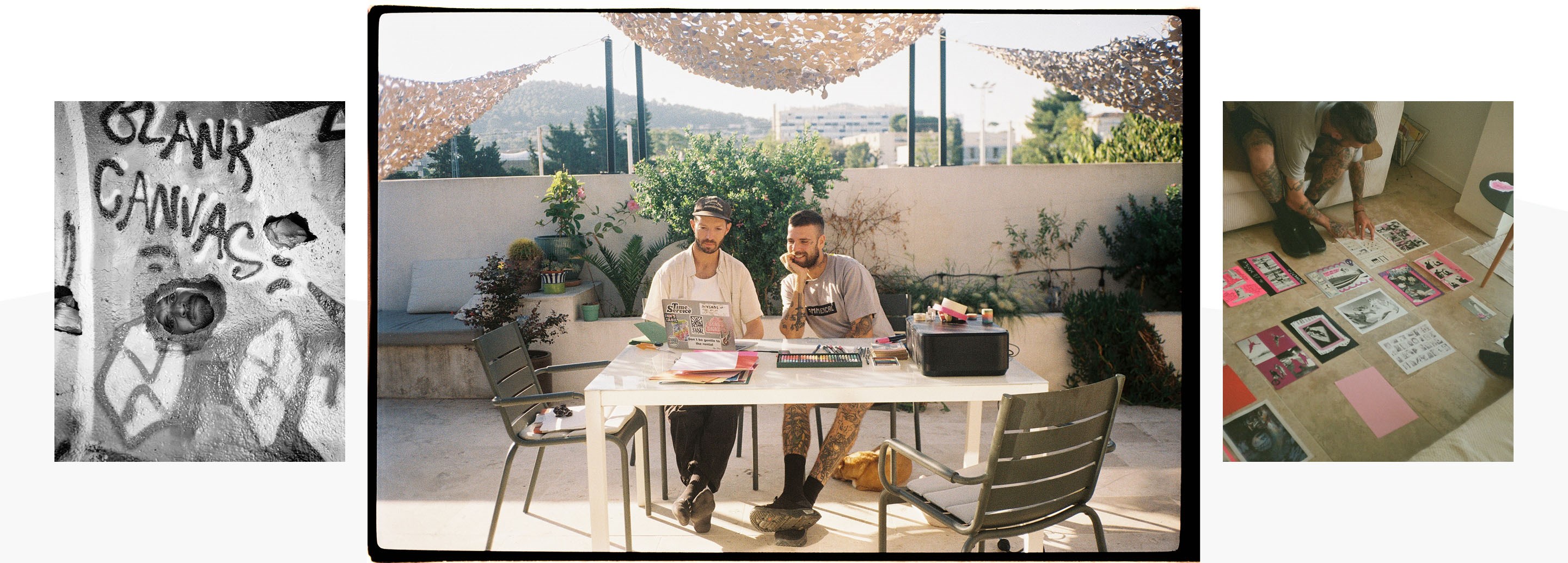 Theo Acworth and Tomas Lemoine in Marseille