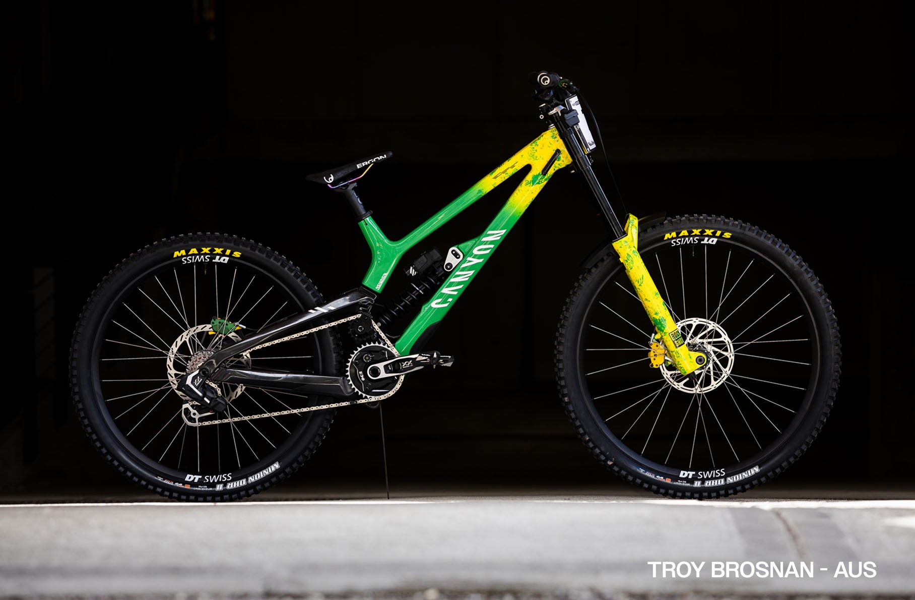 Troy Brosnan World Championship Bike