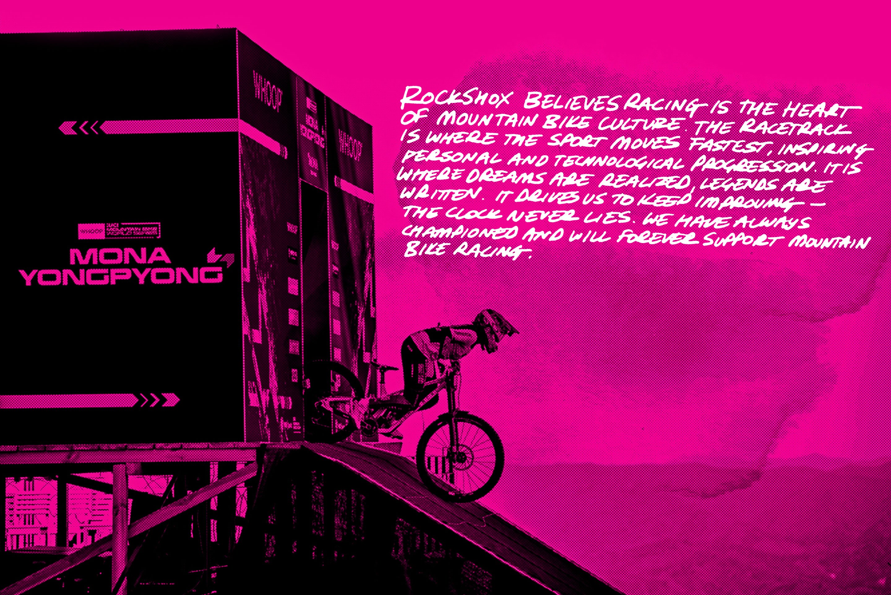 RockShox believes racing is the heart of mountain bike culture.
