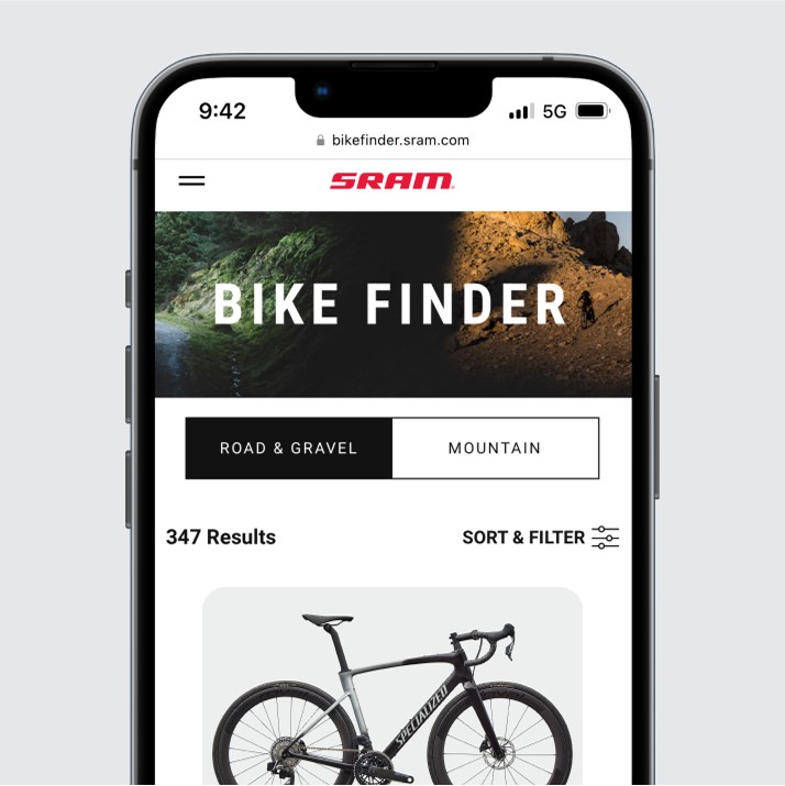 Force AXS Bike Finder