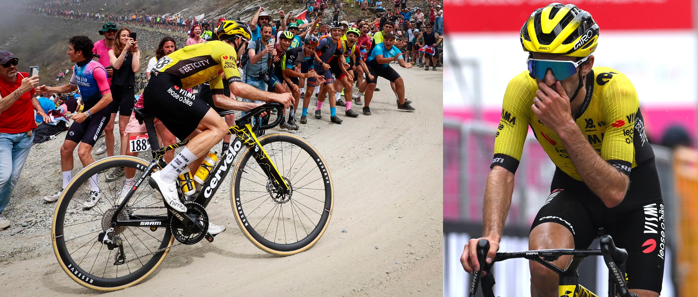 Simon Yates sprints to finish at men's Giro