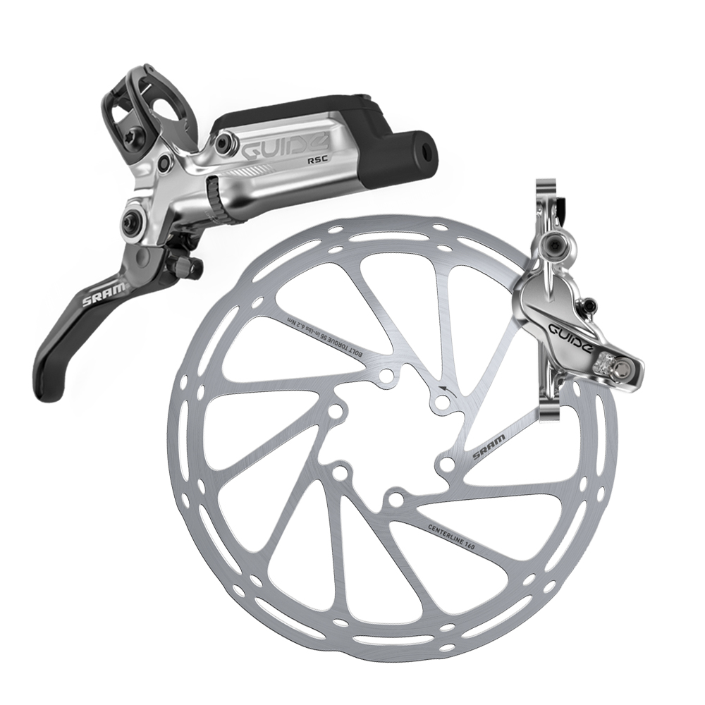 Installing sram guide brakes clearance