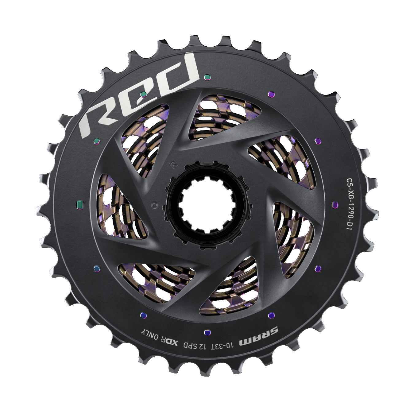 SRAM RED AXS XG-1290 カセット - 12速 10-26T シルバー XDRドライバー