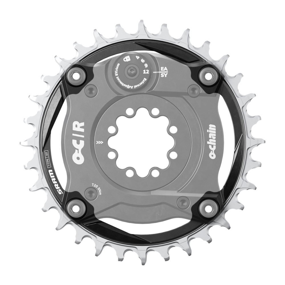 XX Eagle Transmission Chainring 104 BCD 