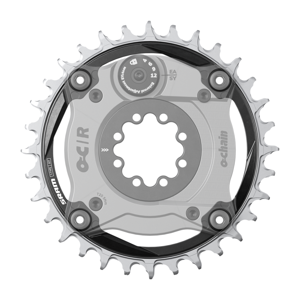 XX Eagle Transmission Chainring 104 BCD 