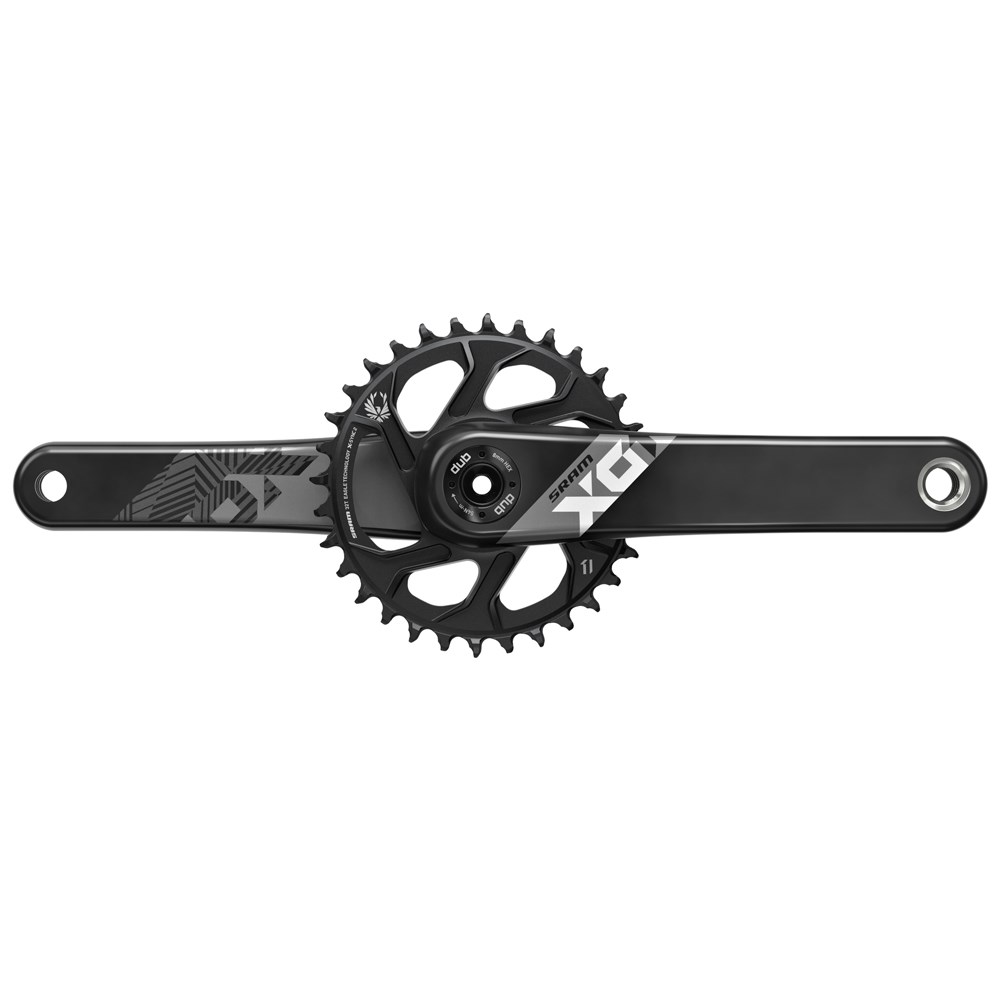 Transparant Laster Vervallen X01 Eagle DUB Crankset | FC-X0-1-C1 | SRAM