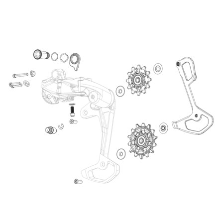 Derailleurs Rear Spare Parts