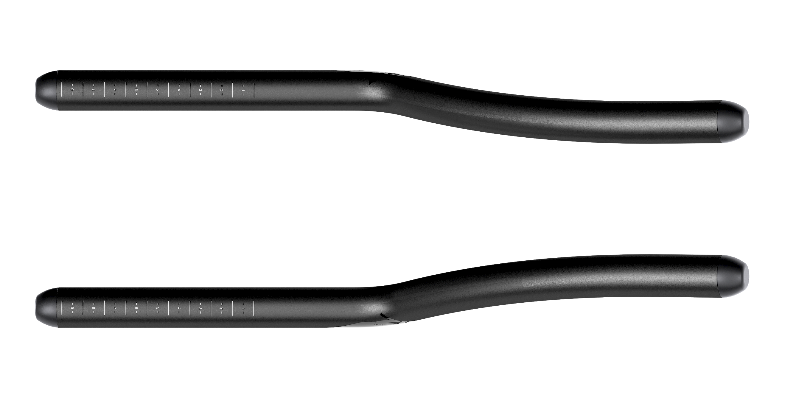 Zipp Vuka Alumina Aerobar Extensions – Evo 110, Aluminum, High Profile For Triathlon & Time Trial