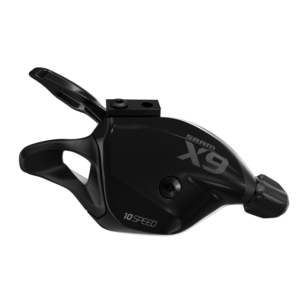SRAM - Paire de Manettes X9 Trigger 3x9V Graphite Argent