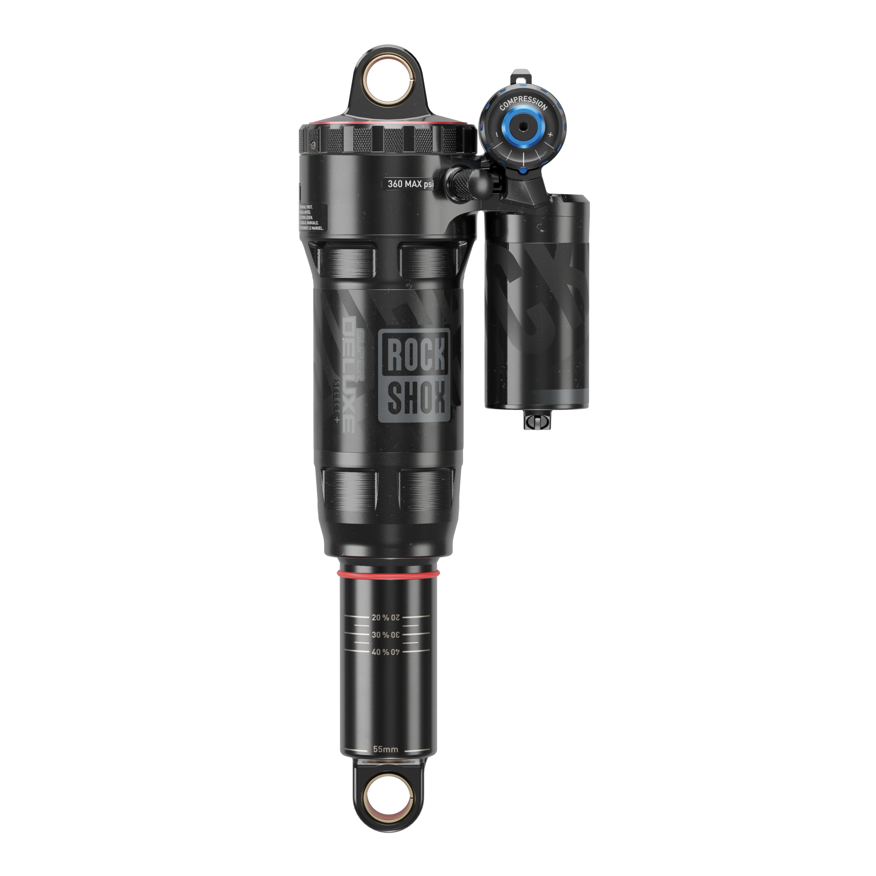 Rockshox Super Deluxe Select Mountain Bike Rear Shock | 210 X 50mm | DebonAir | Black