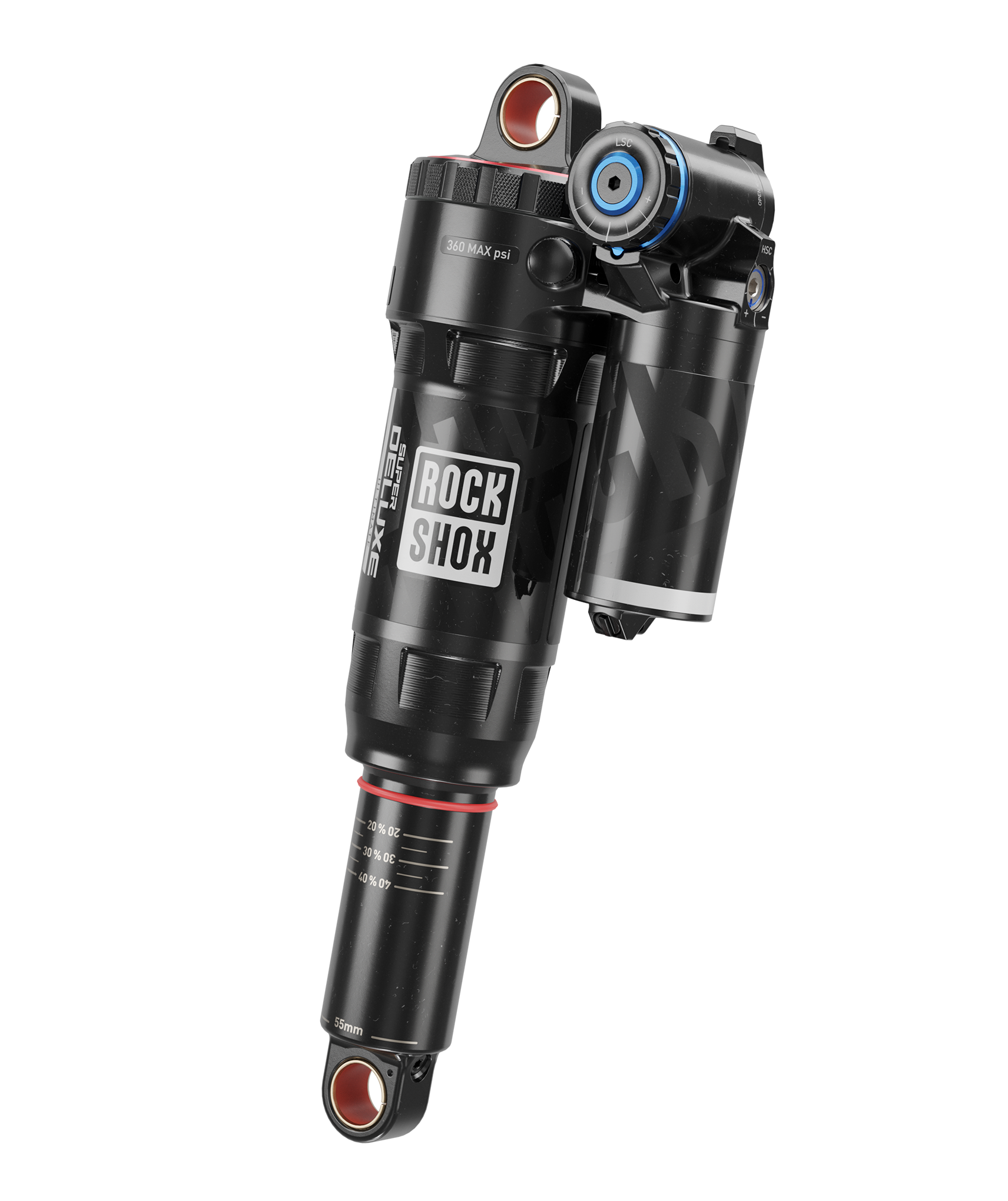 RockShox Ammortizzatore Posteriore Deluxe Ultimate RCT – 190x45, Linear Air, Per Mountain Bike