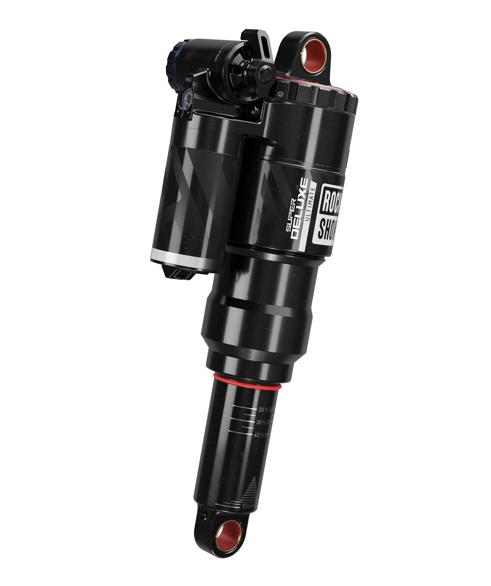 RockShox Super Deluxe Ultimate Coil RCTリアショック:205 x 60 mm Trunnion Mount Super Deluxe Ultimate Coil RC2T - Standard