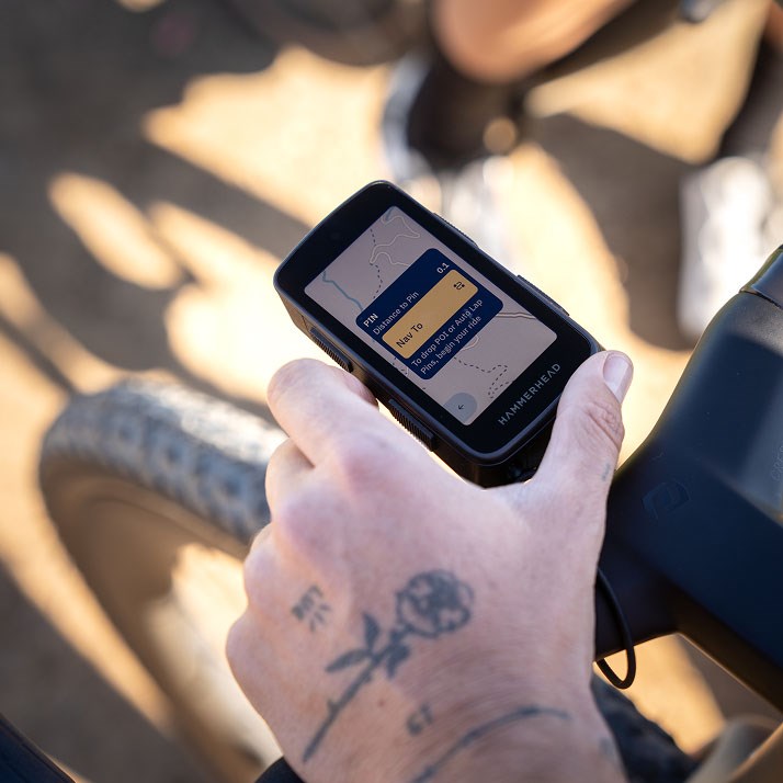 Drop a pin and navigate with Karoo