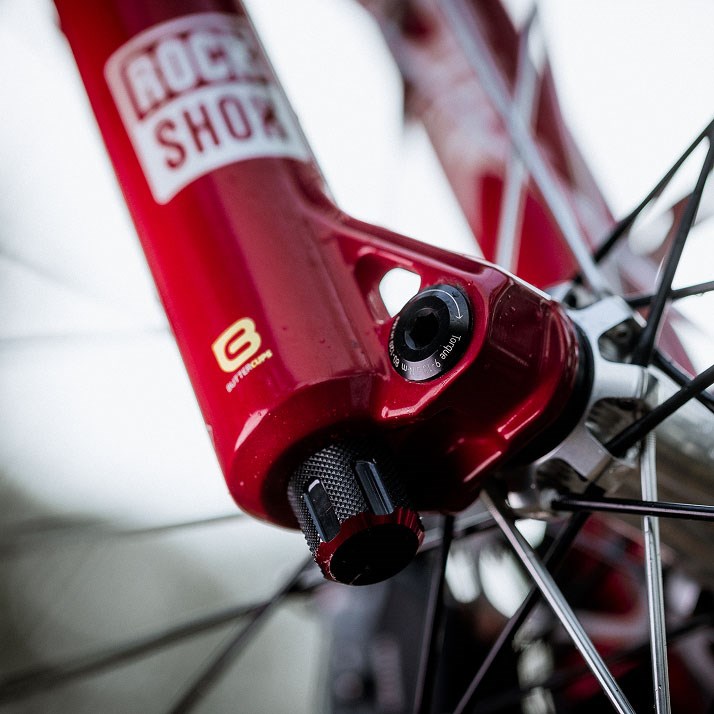 Compatible with RockShox TorqueCap hub endcaps