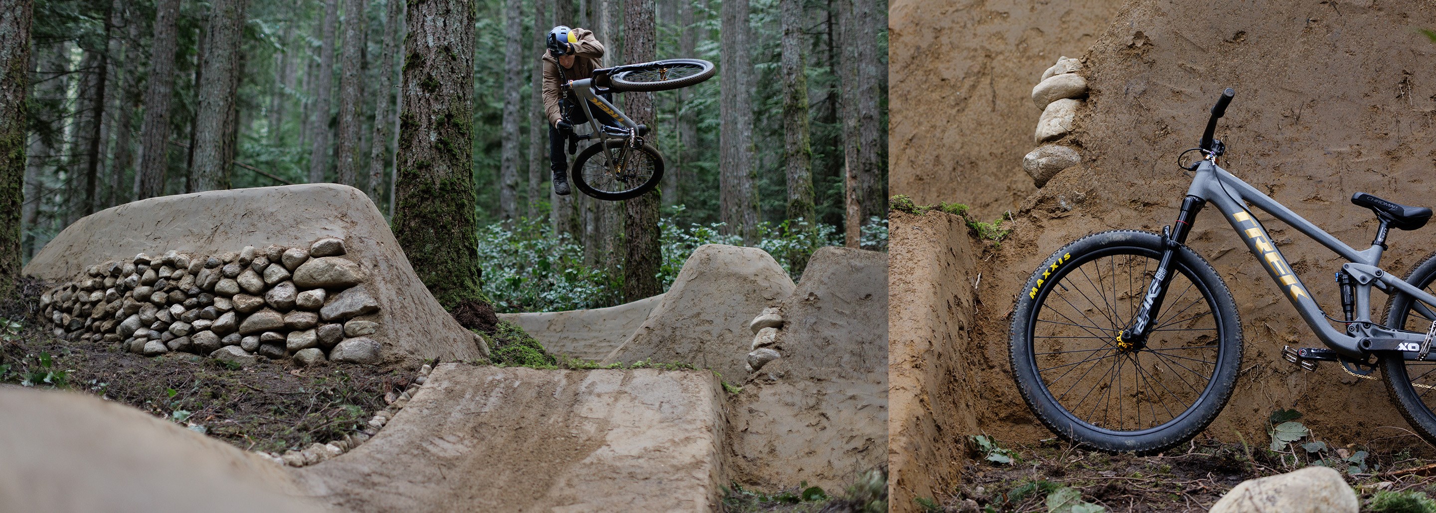 Brendan Semenuk builds and rides dirt jump trail in Sunshine Coast BC