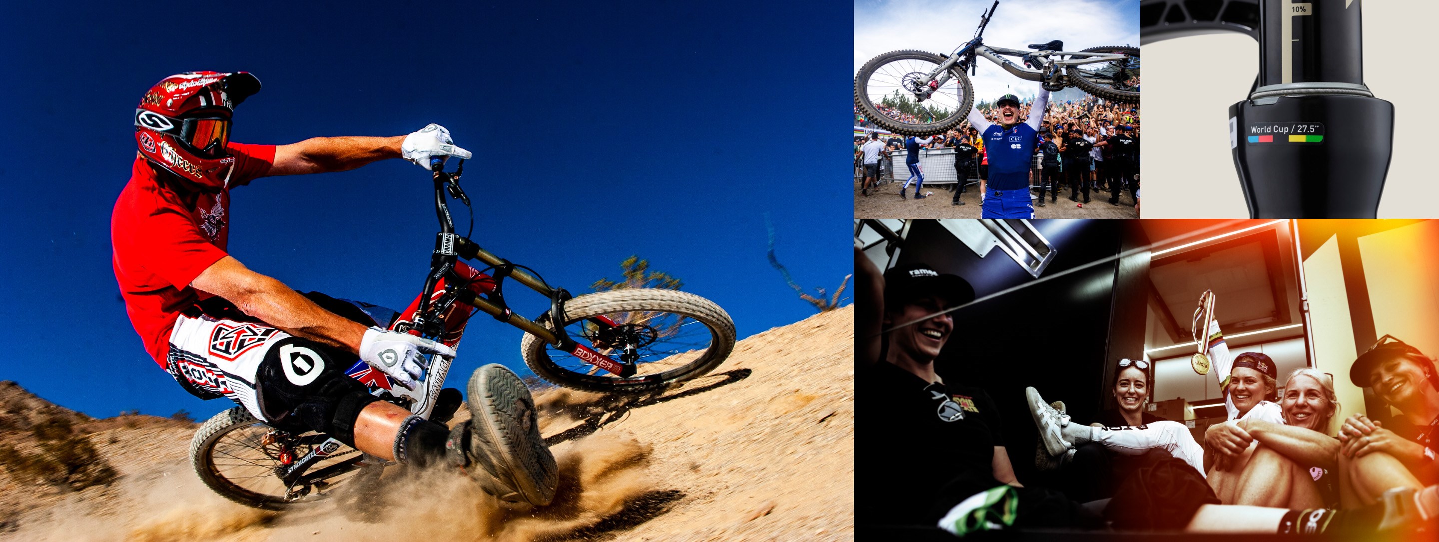 RockShox World Cup racing throught the years