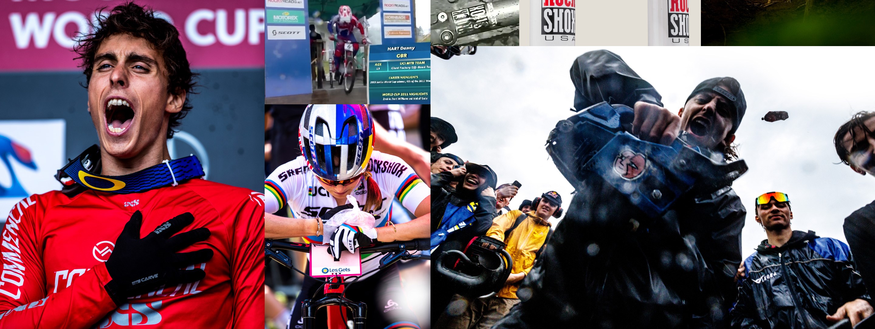 RockShox World Cup racing throught the years