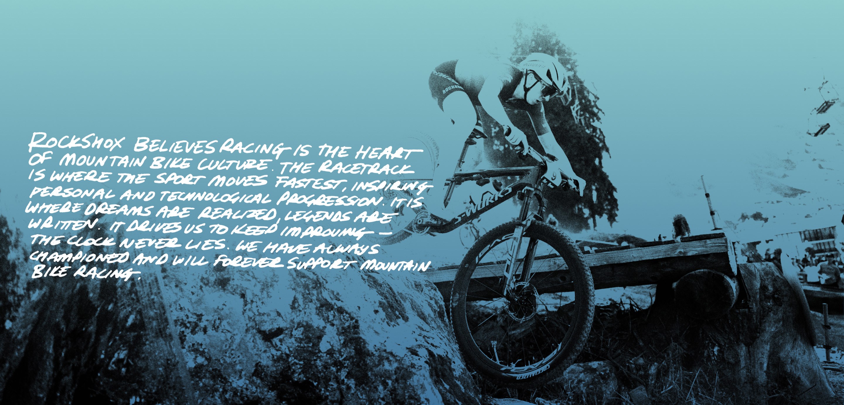RockShox believes racing is the heart of mountain bike culture.