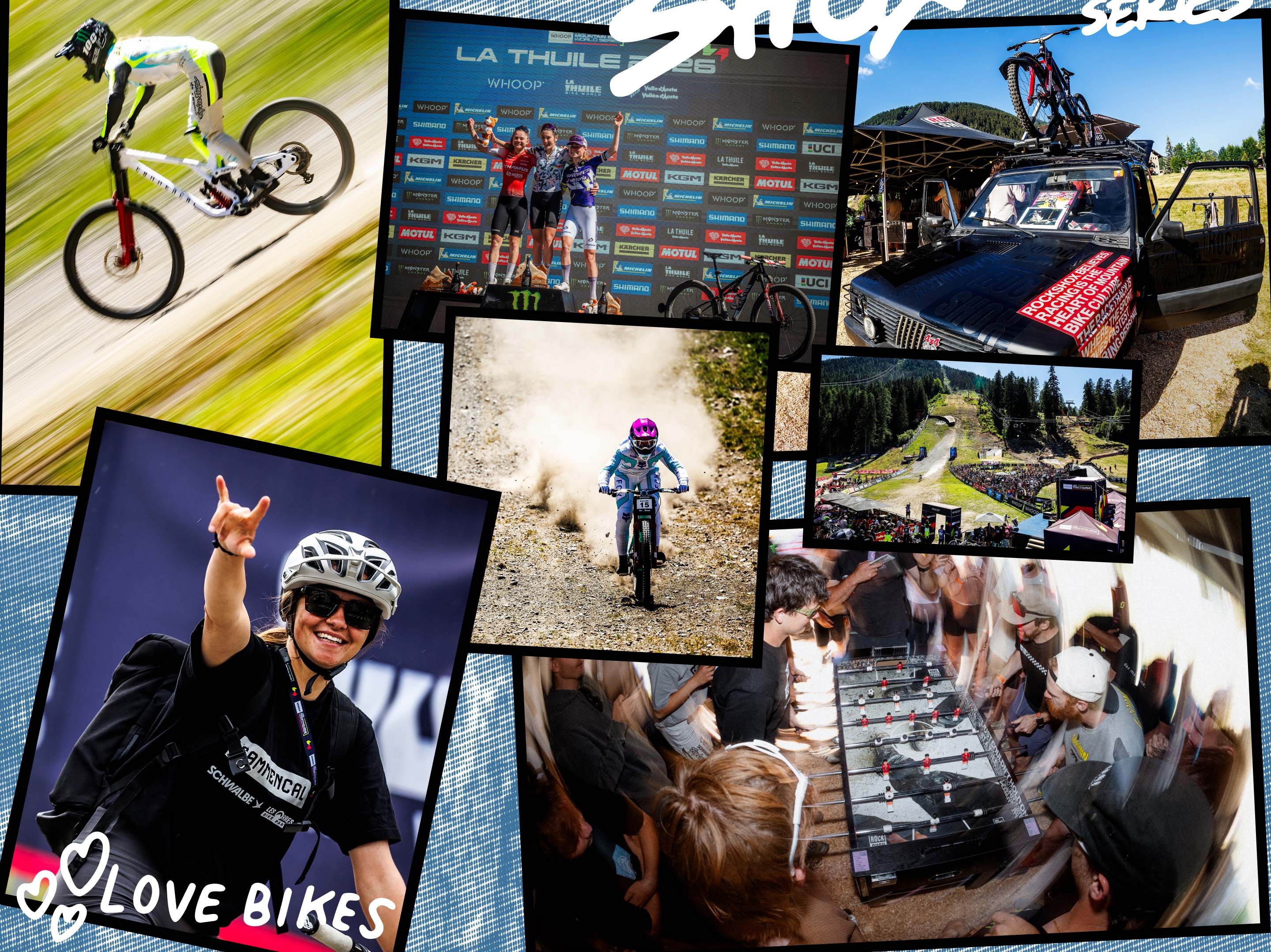 RockShox Athletes go big in La Thuile
