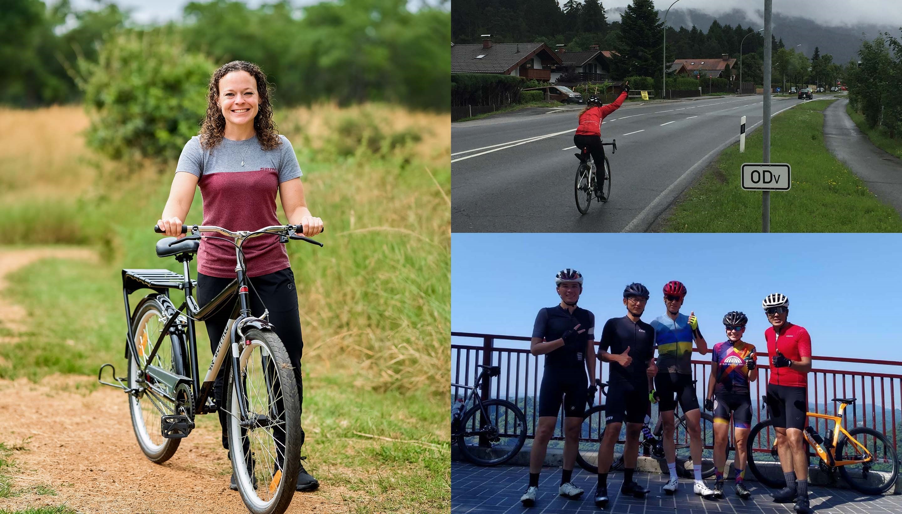 Collage of Jamie Kelleher at SRAM and WBR