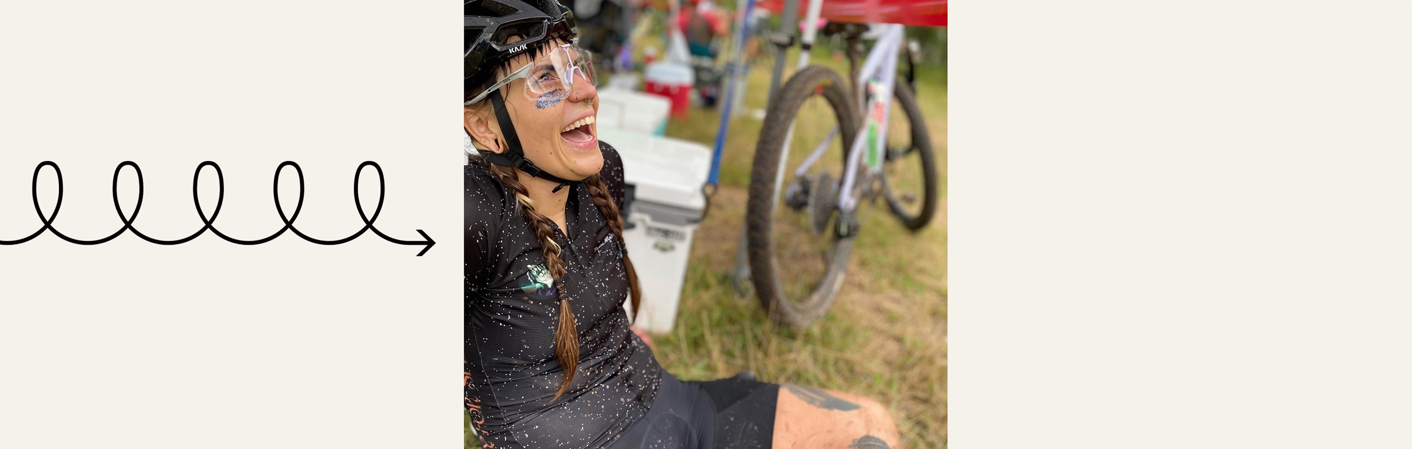 imageof Tuesday smiling after a bike ride