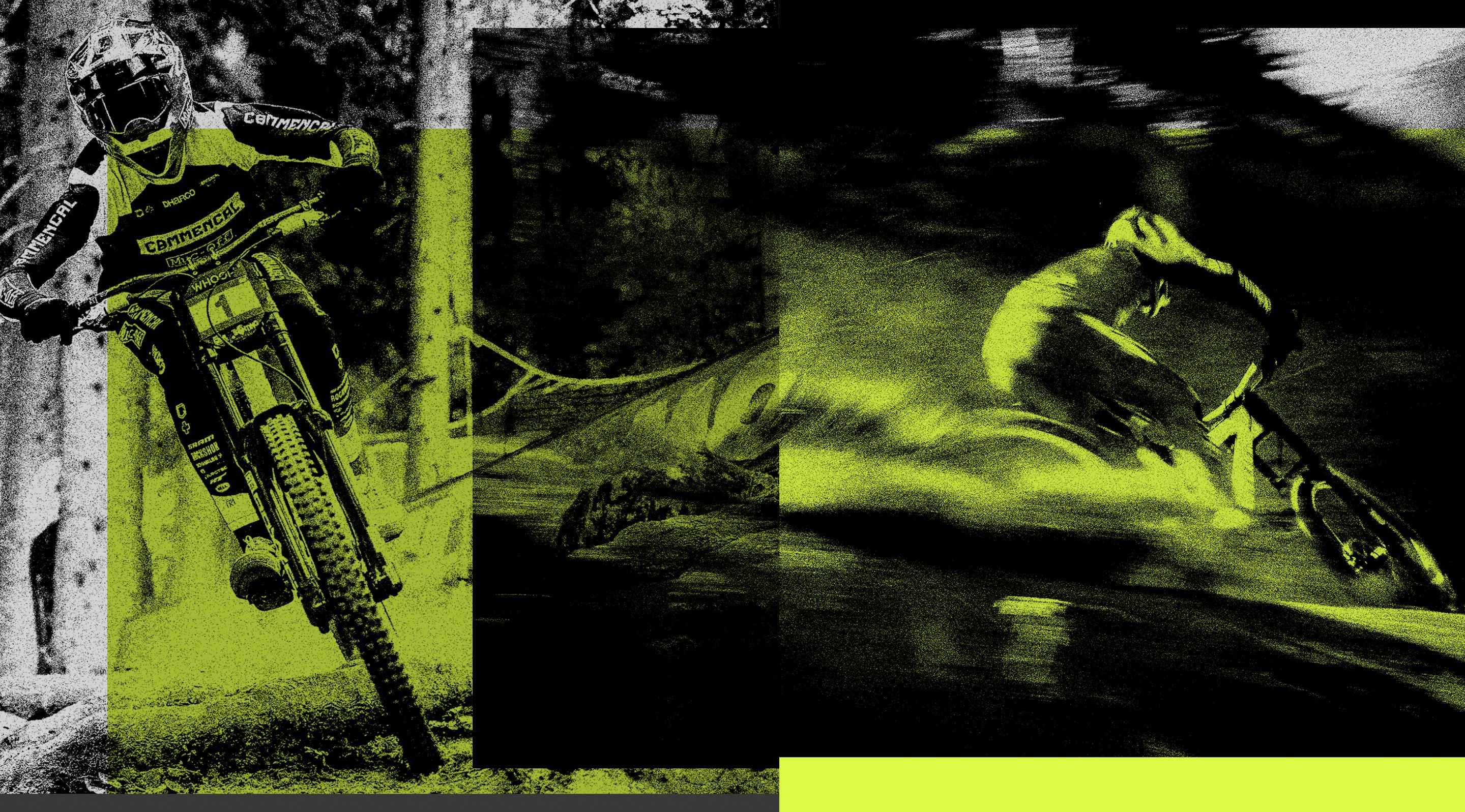 Max Alran riding XX DH to UCI World Cup podium