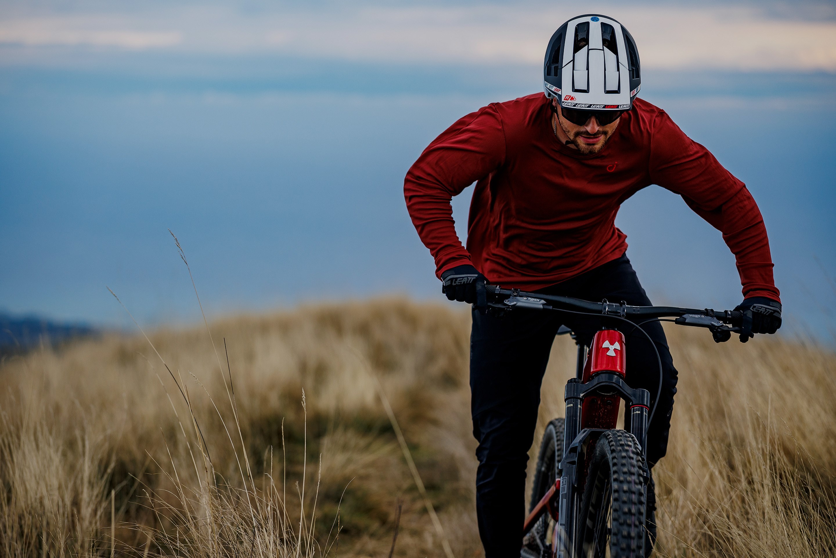 E-MTB in full sprint