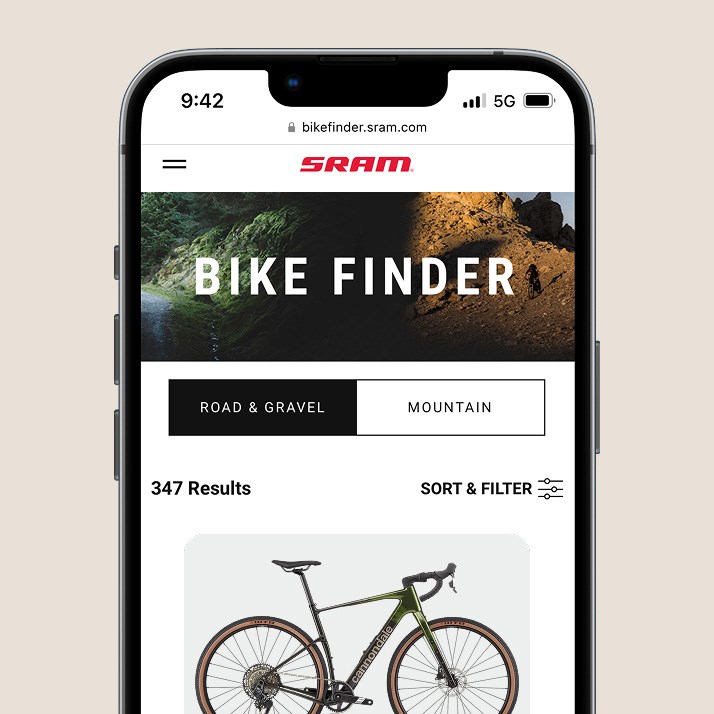 SRAM Apex AXS Bike Finder