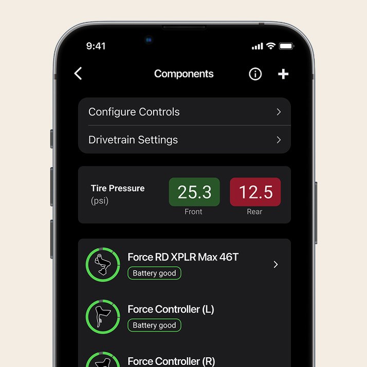 SRAM AXS App
