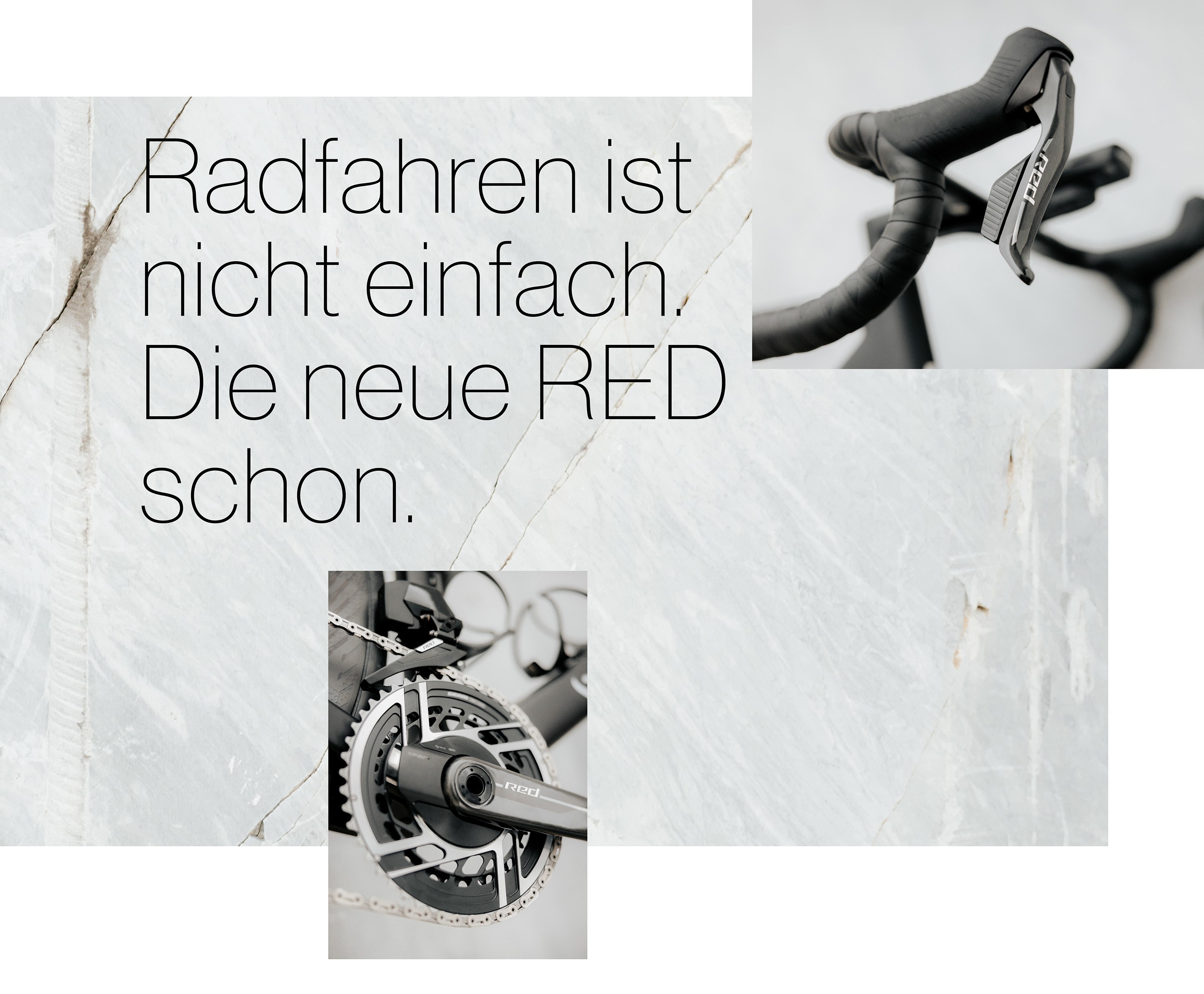 Riding isn't effortless. RED is.