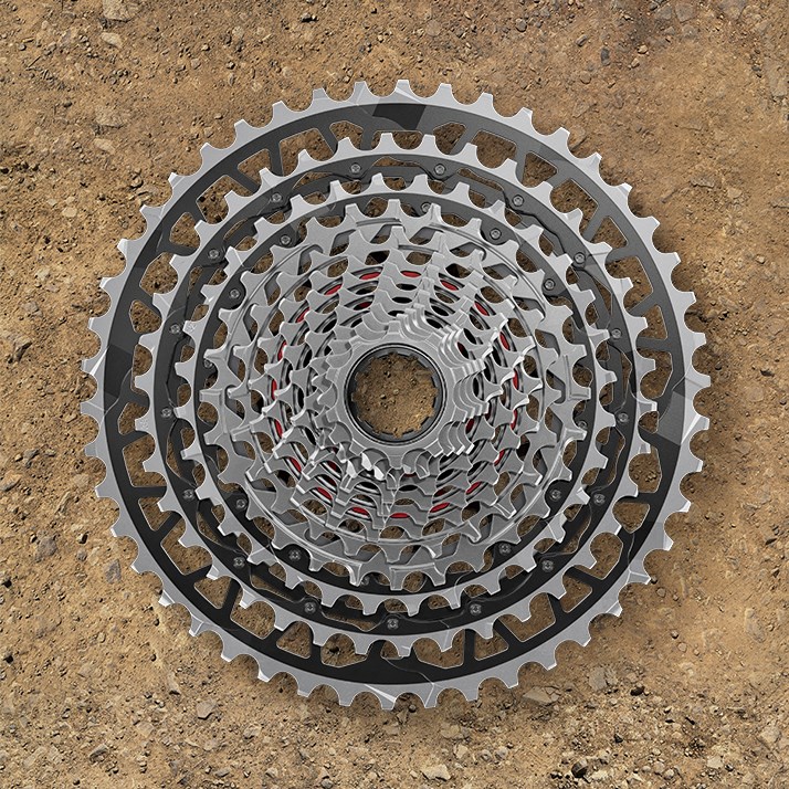 Render of SRAM RED 13 Speed cassette