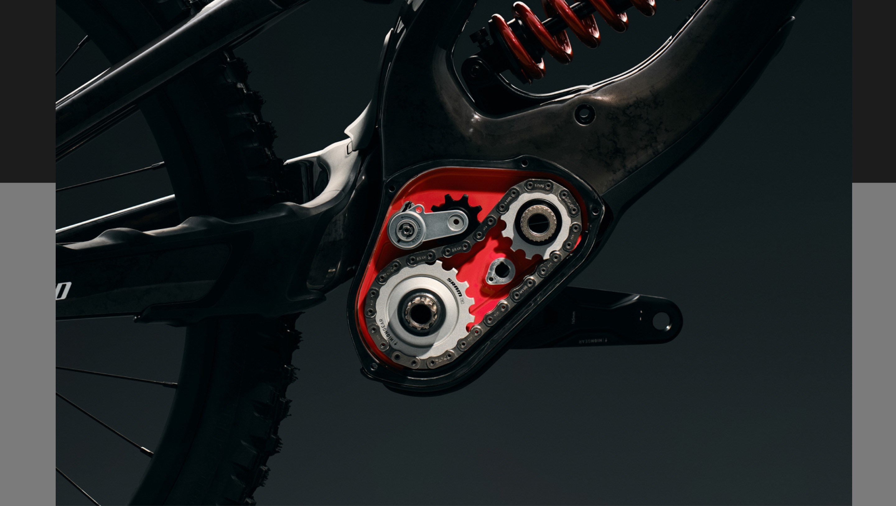 Specialized HighGear on all-new Specialized Demo co-developed with SRAM