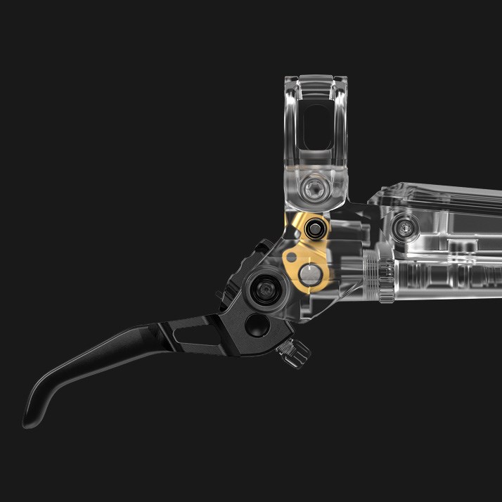 Maven B1 Cutaway Image showing Gold swinglink