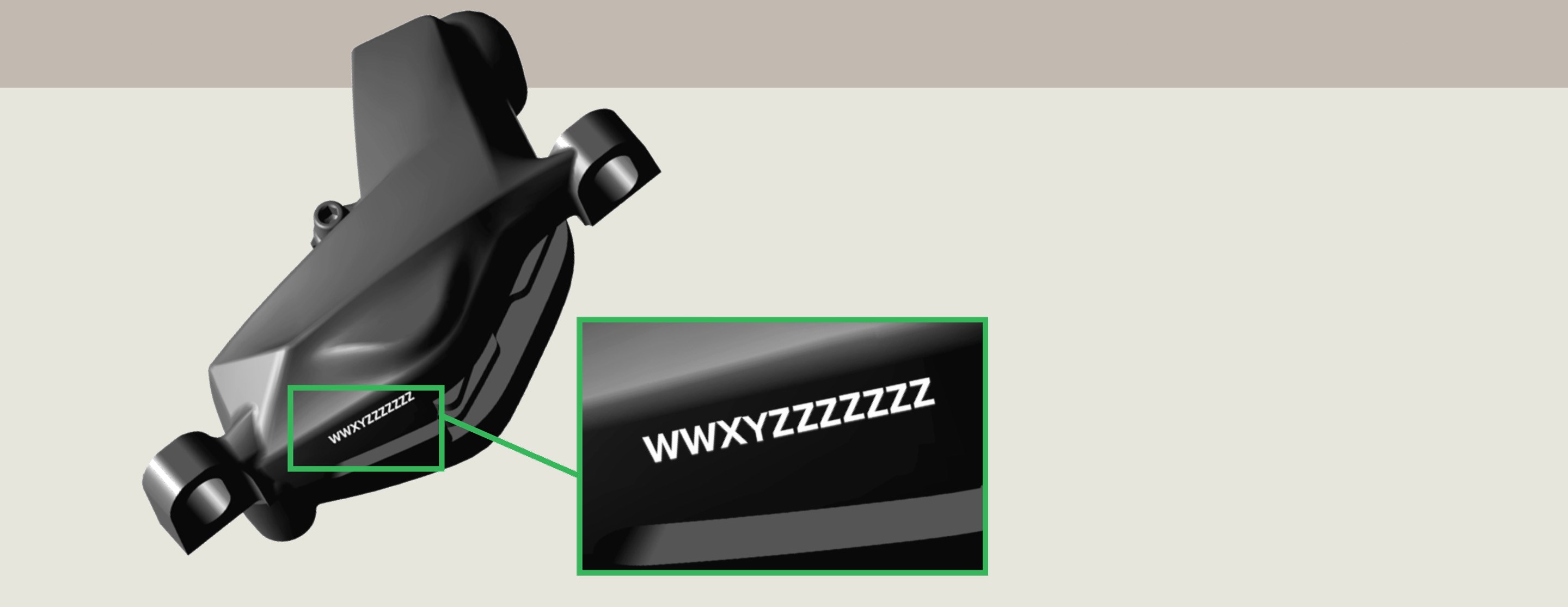 SRAM disc brake serial number location