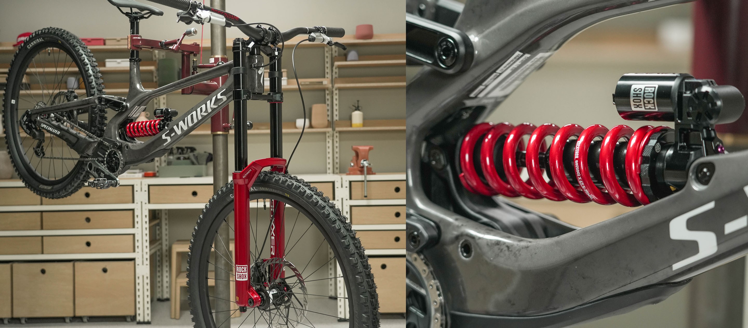 Specialized Demo with RockShox BoXXer and Vivid Coil Ultimate suspension