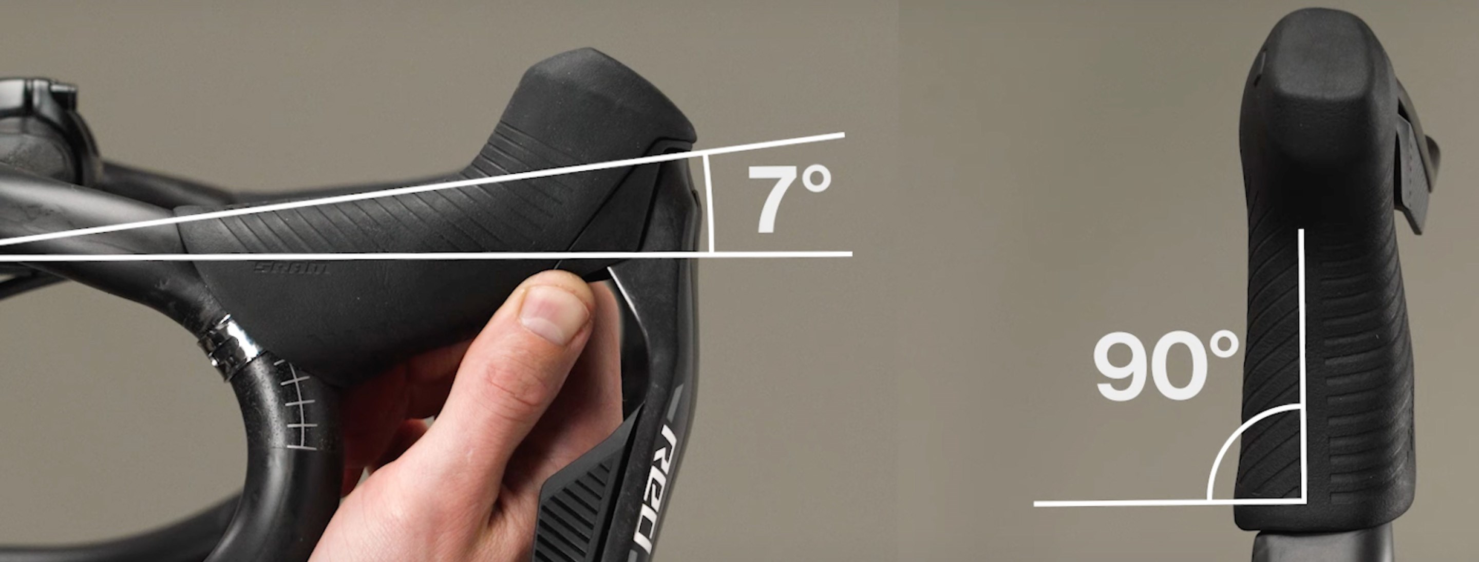 Image showing proper angles of shift lever alignment