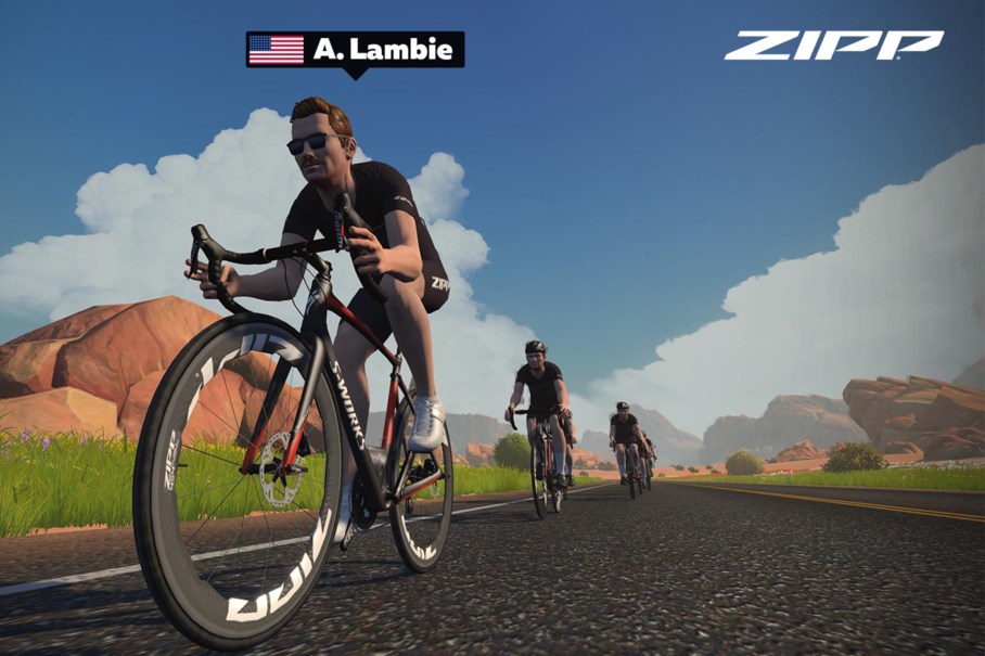 Zipp Zwift Rides With Ashton Lambie Sram
