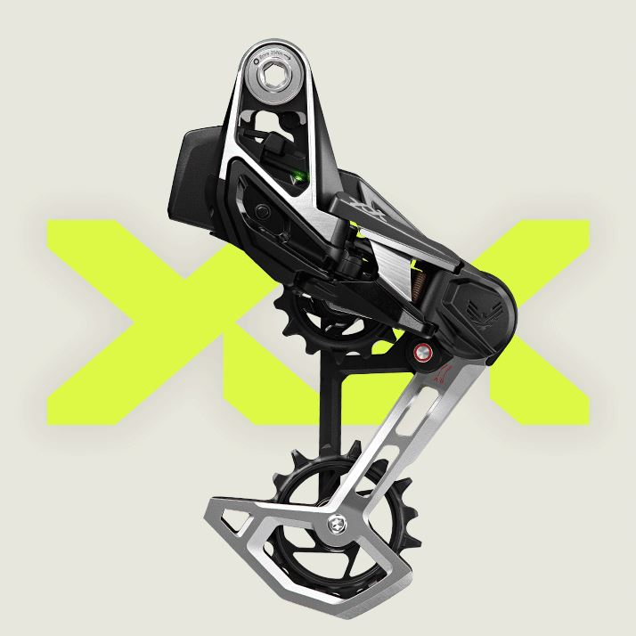 An XX rear derailleur