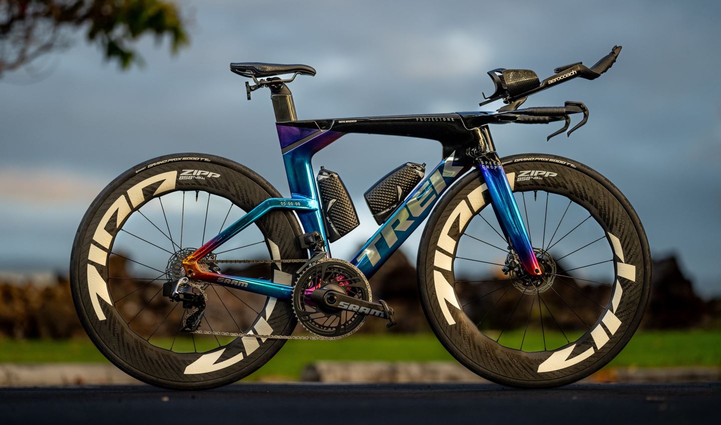 Skye Moench's Trek Speed Concept with Zipp 858 NSW
