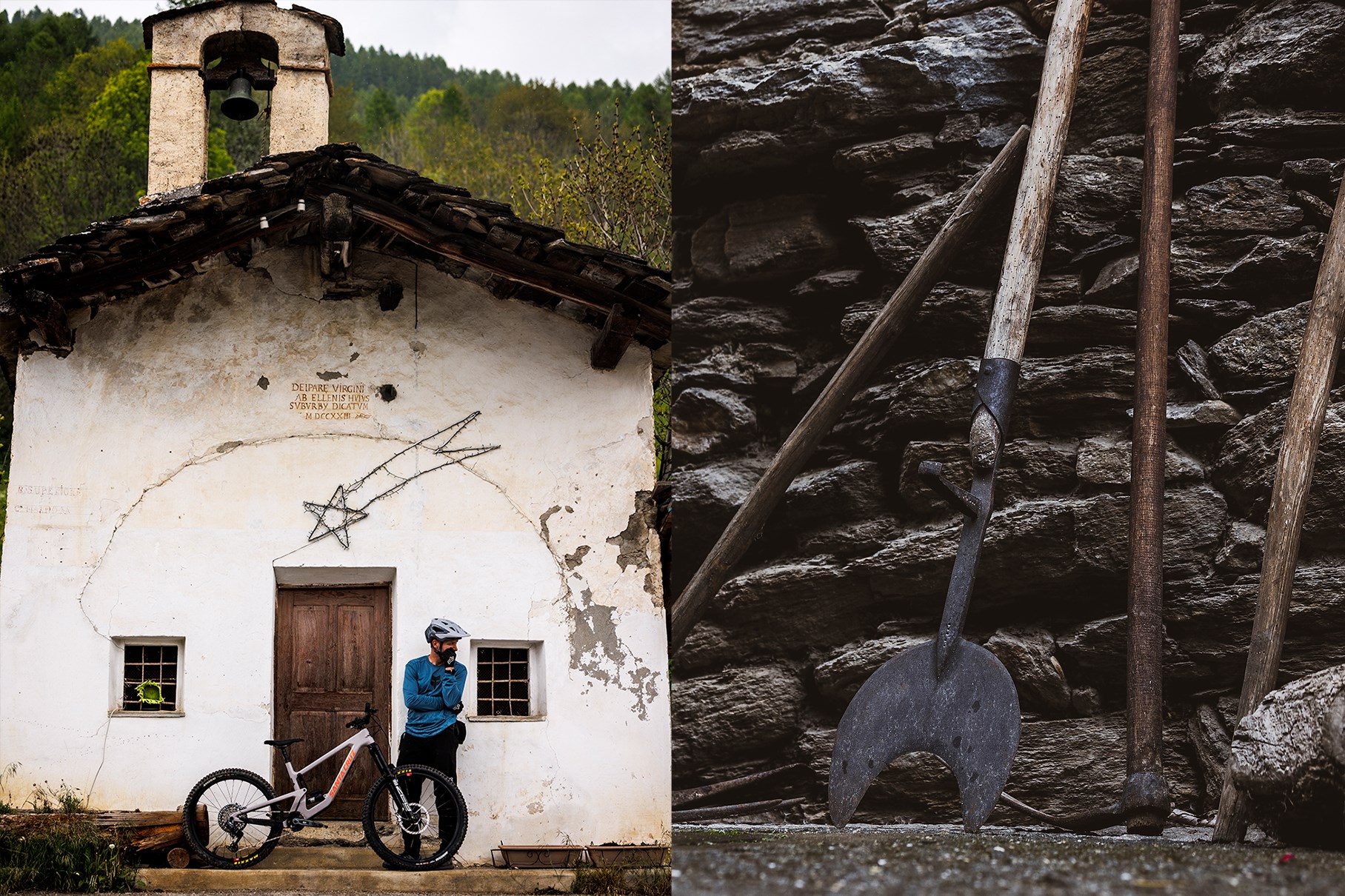 ash with tools