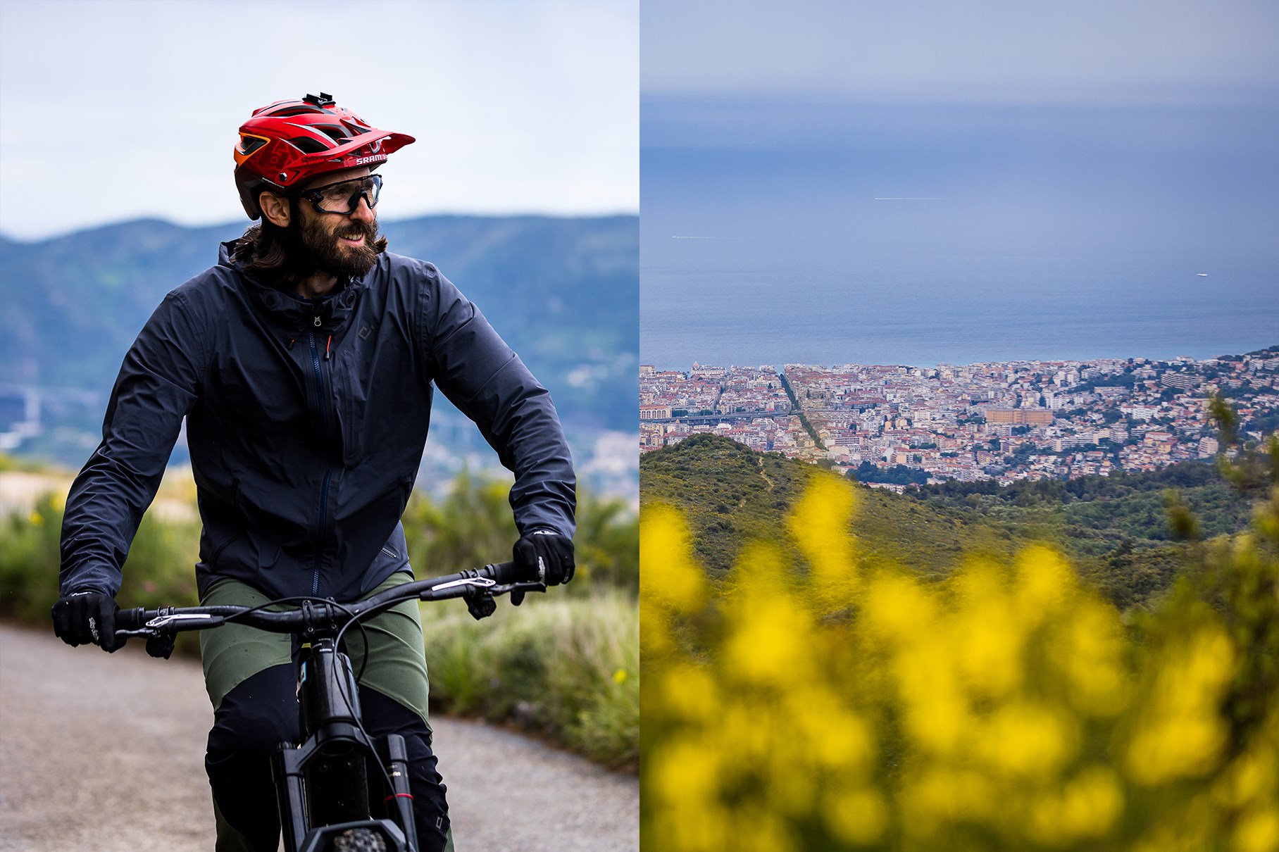 yannick overlooking Nice
