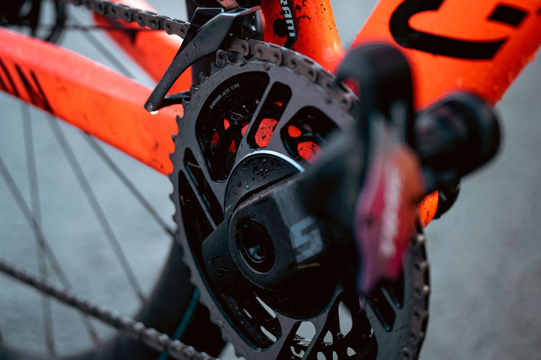 Kasia's 48/35 chainring choice for Flanders