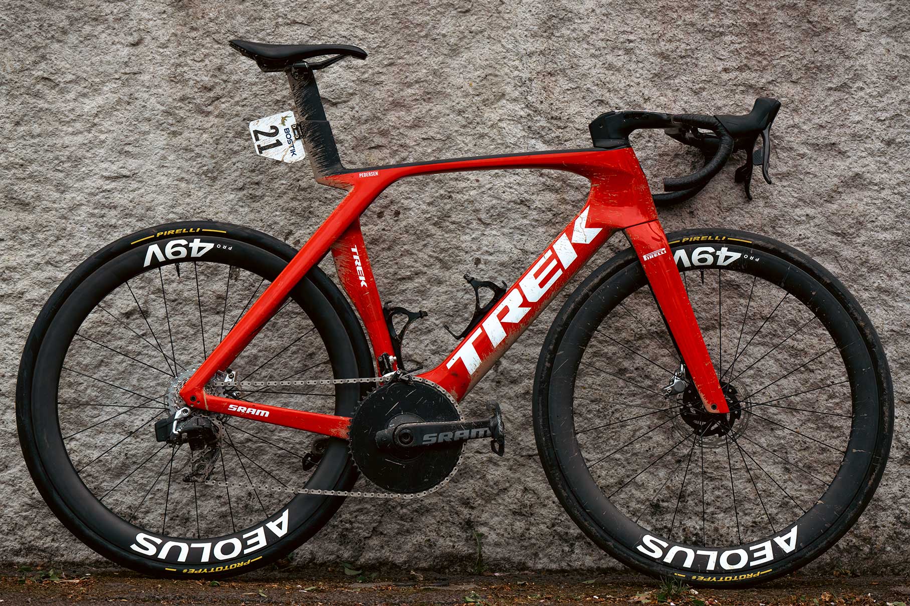 Bikes of Paris Roubaix 2024 SRAM