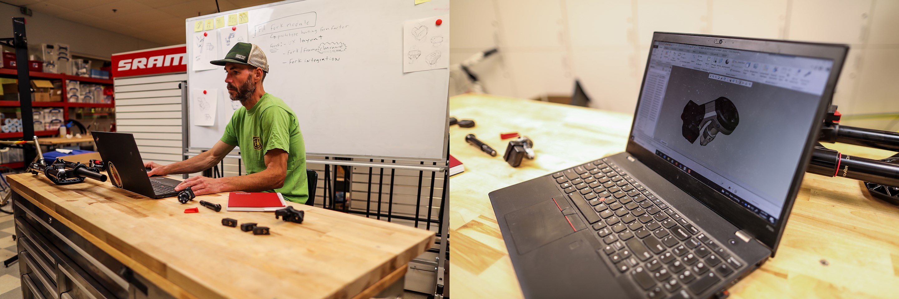 RockShox electrical and software engineering manager Mark Santurbane