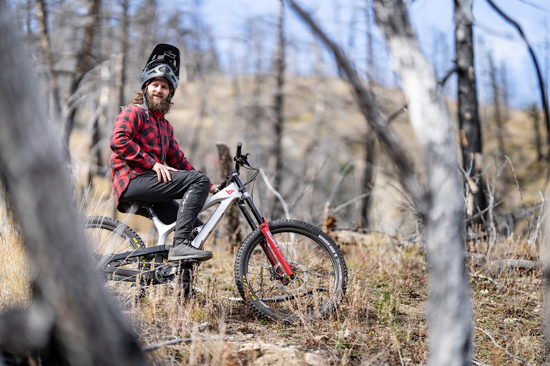 Graham On Bike