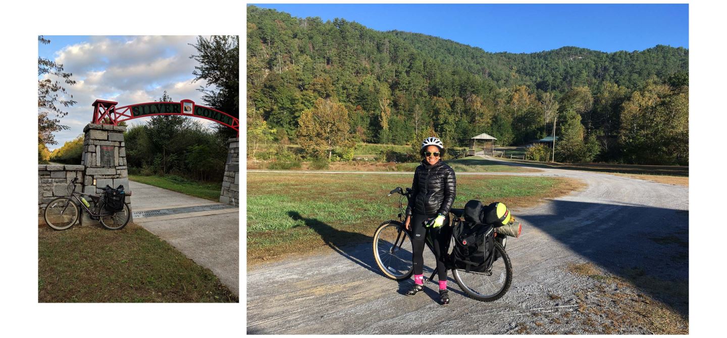 Bikepacking the silver comet trail in atlanta