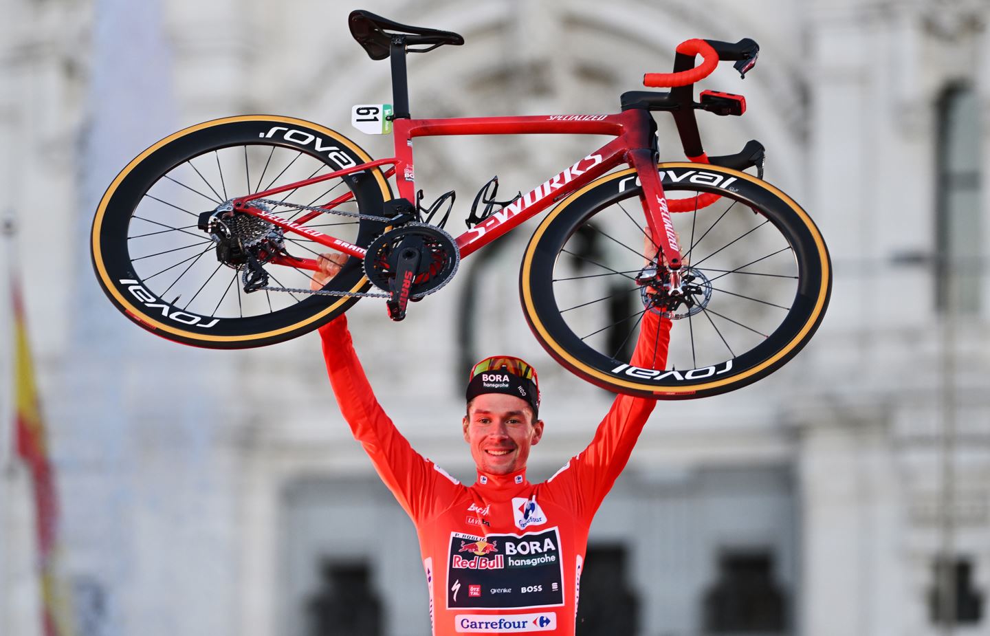 Roglic La Vuelta 2024 Win SRAM