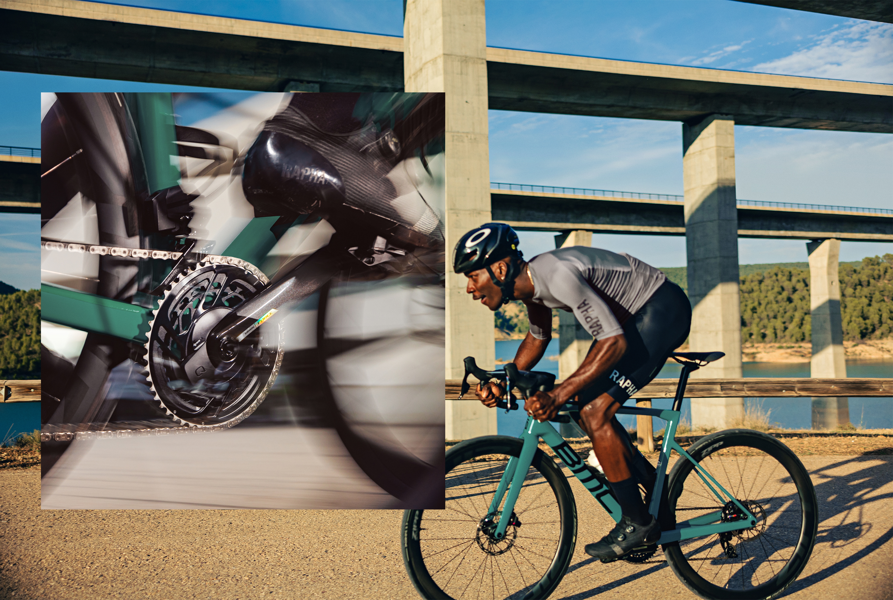 Measure your power while sprinting with a Force AXS power meter.